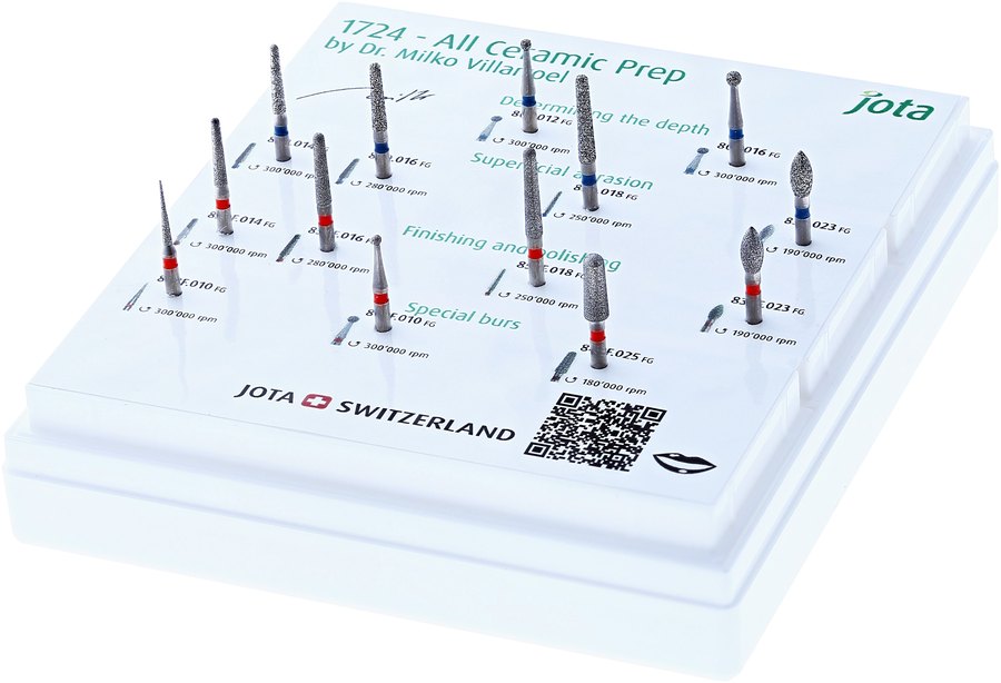 Kit Dr. Milko Villarroel - All Ceramic Prep