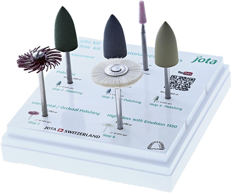 Kit pulido de dientes provisionales