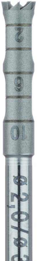 Trefina 10mm de acero inox