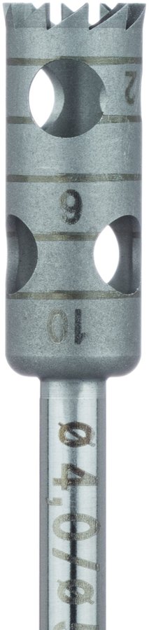 Trefina 10mm de acero inox 229RF.RAL.040