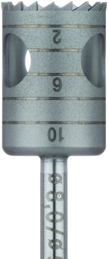 Trefina 10mm de acero inox 229RF.RAL.080