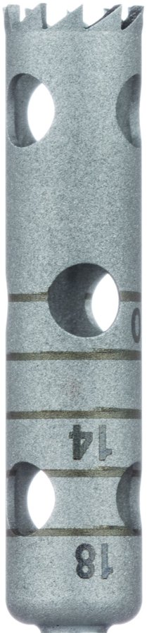 Trefina 18mm de acero inox