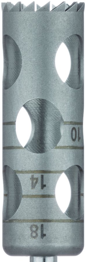 Trefina 18mm de acero inox 229XLRF.RAL.060