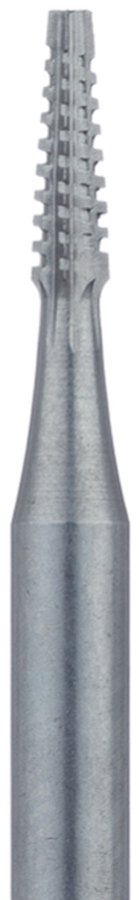 Fresa cónica estriada de acero 38.RA.016