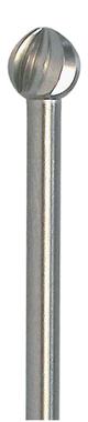Fresa bola acero Inox para ORL 7cm