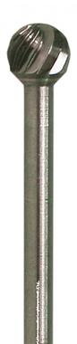 Fresa bola carburo para ORL 7cm