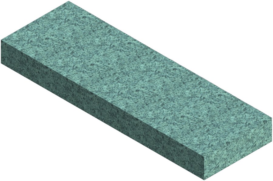 Piedra para afilado verde