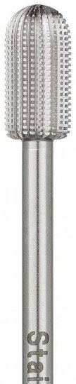 Fresa cilíndrica estriada chamfer diamante