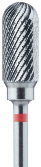 Fresa cilíndrica p.redondeada fina de carburo