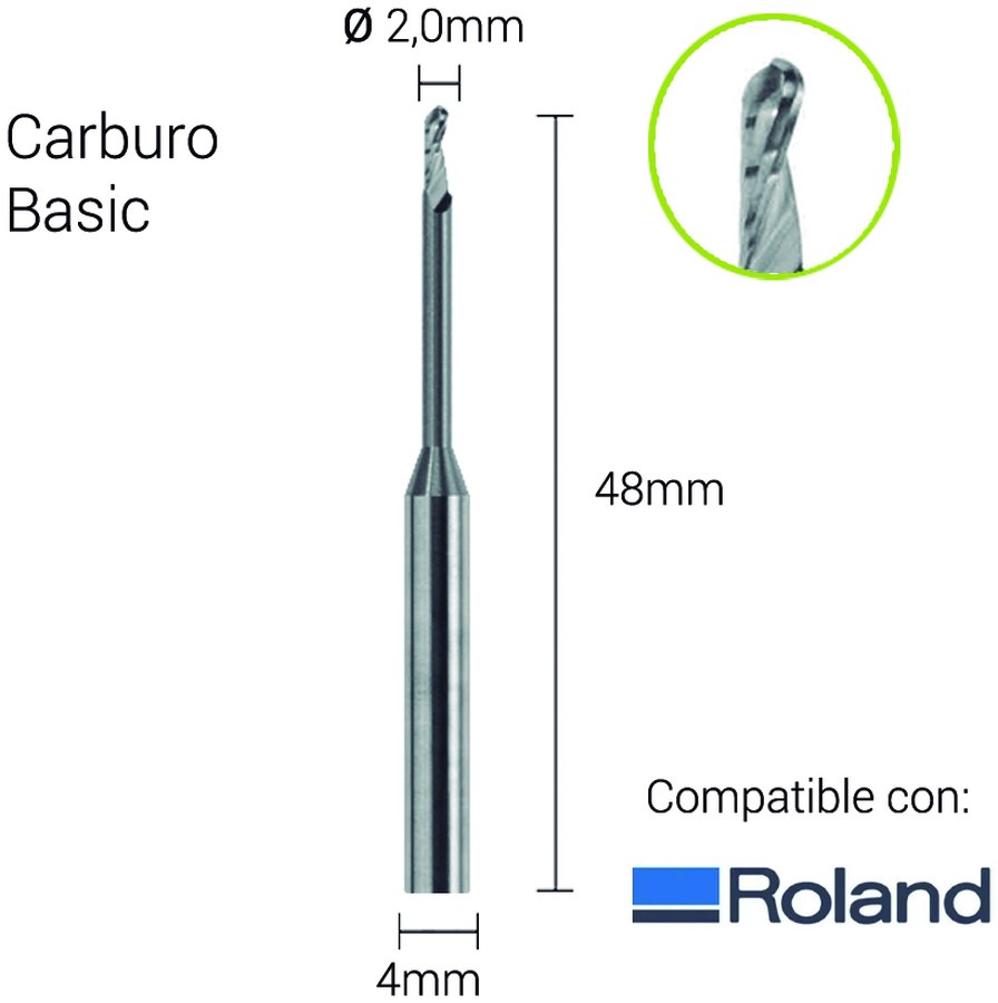 Carburo 4mm Universal