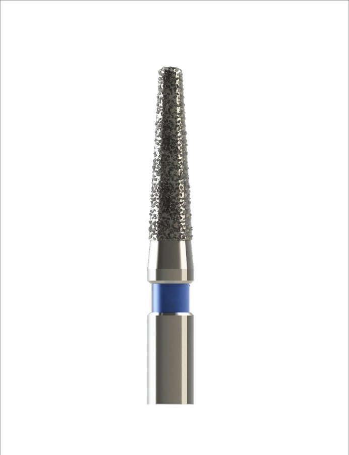 Fresa diamante cónica multiradios para el registro Cad-Cam WD203.FG.018