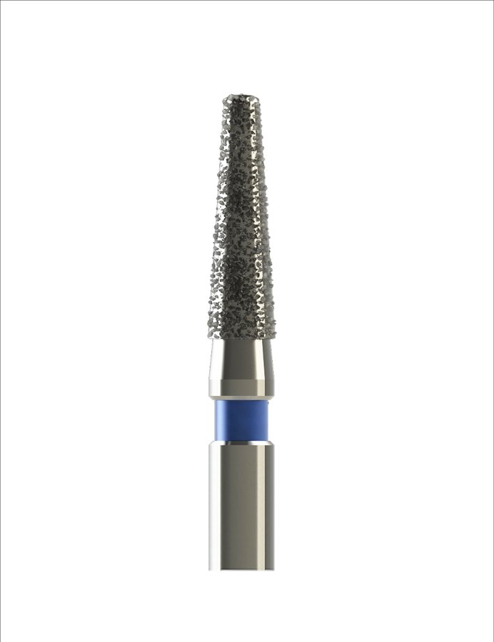 Fresa diamante cónica multiradios para el registro Cad-Cam WD203.FG.020