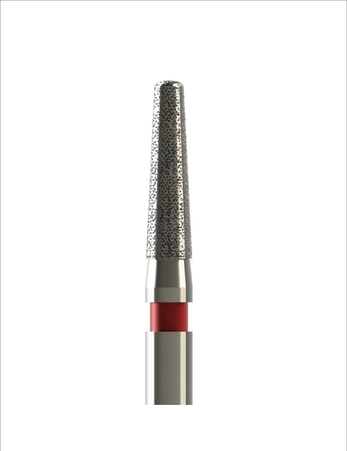 Fresa diamante cónica multiradios para el registro Cad-Cam WD203F.FG.016