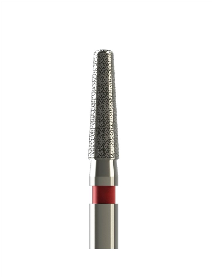 Fresa diamante cónica multiradios para el registro Cad-Cam WD203F.FG.018