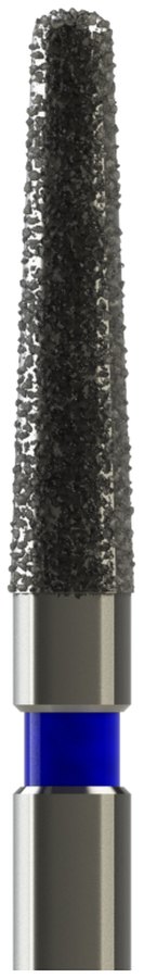 Fresa diamante cónica larga multiradios para el registro Cad-Cam WD204.FG.020