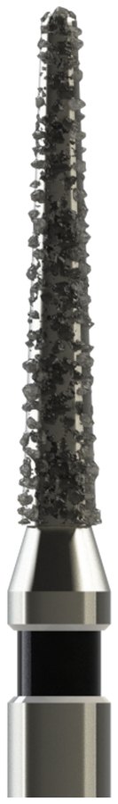 Fresa diamante cónica larga multiradios para el registro Cad-Cam WD204SG.FG.014