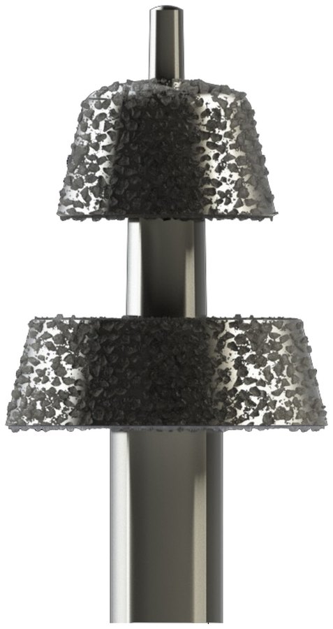 Fresa diamante donut cónica con punta tope para PRP-Carillas WD511.FG.045