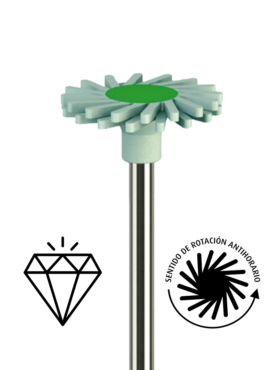 Swivel para Zirconio Fino