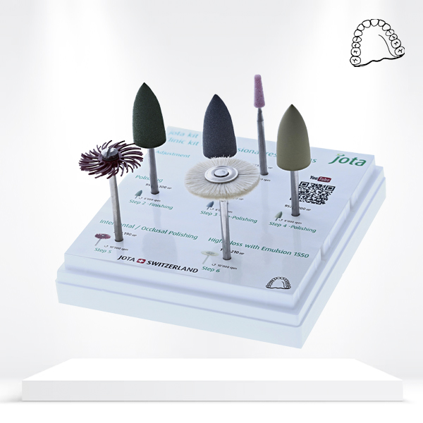 Kit pulido de dientes provisionales