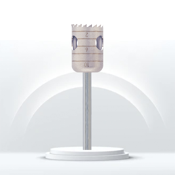 Trefina 10mm de acero inox
