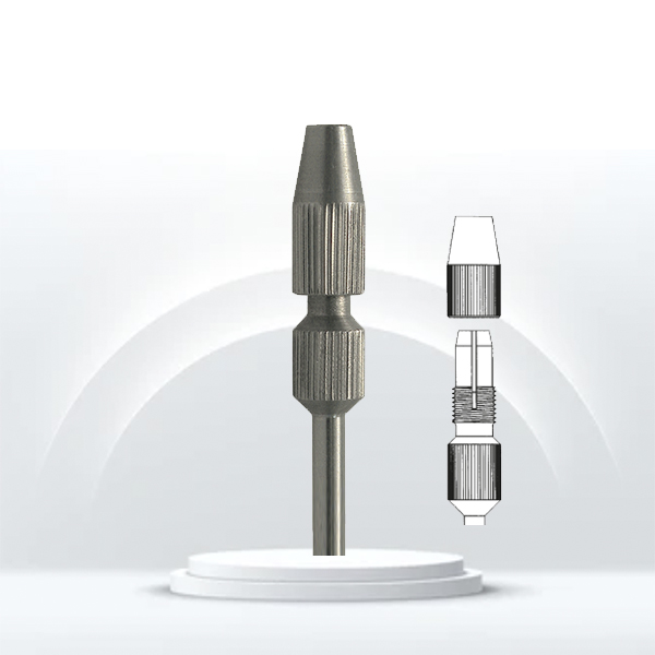 Fresa cilindrica estriada de acero