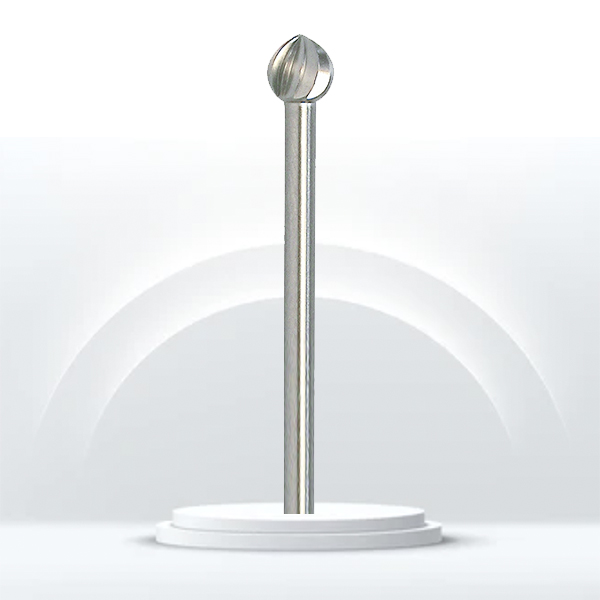 Fresa bola acero Inox para ORL 7cm