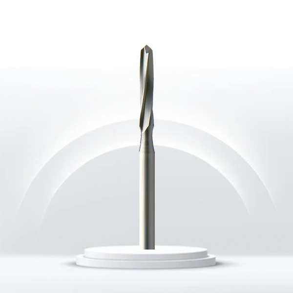 Fresa cilindrica espiral de acero