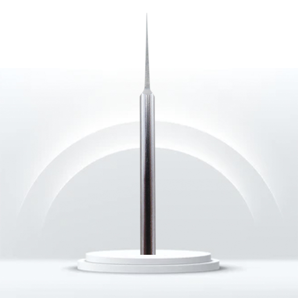 Fresa 3 caras de corte alargada de acero