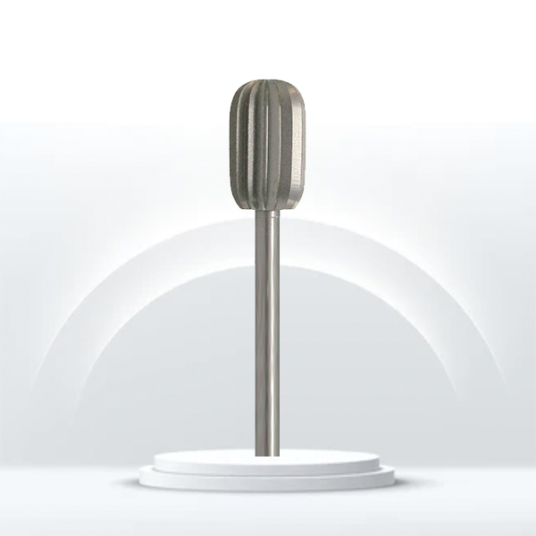 Fresa barril de acero