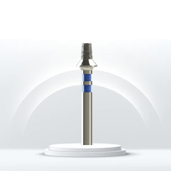 Fresa diamante cónica 8º con tope