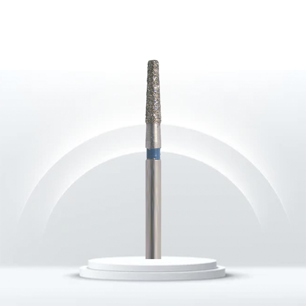 Fresa cónica punta redonda diamante