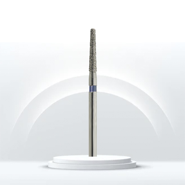 Fresa cónica punta redonda diamante