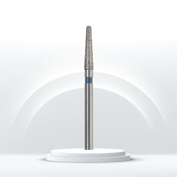 Fresa cónica punta redonda diamante