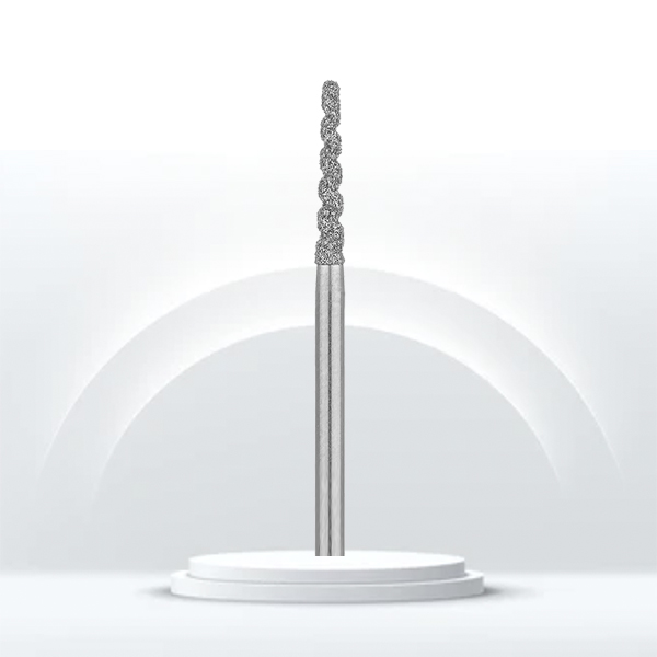 Fresa cónica hombro diamante eficiente