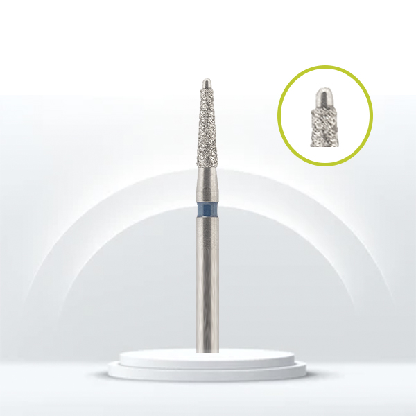 Fresa cónica diamante punta inactiva