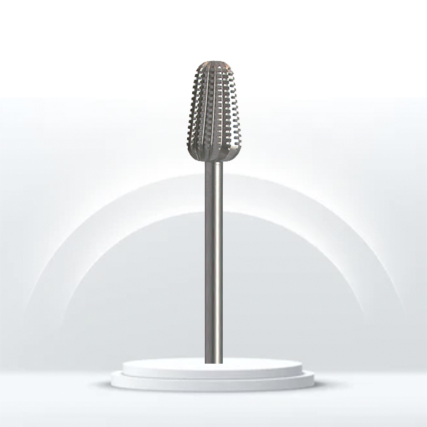 Fresa pino estriada de acero inox