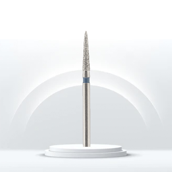 Fresa cónica puntiaguda diamante