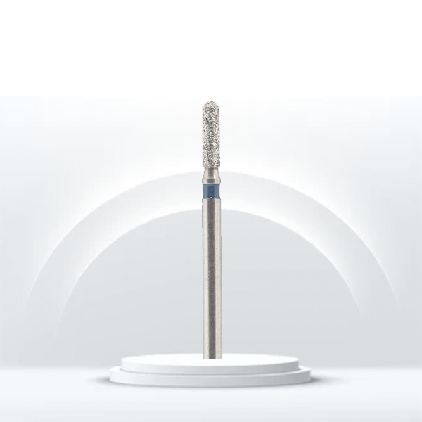 Fresa cilíndrica punta redondeada diamante