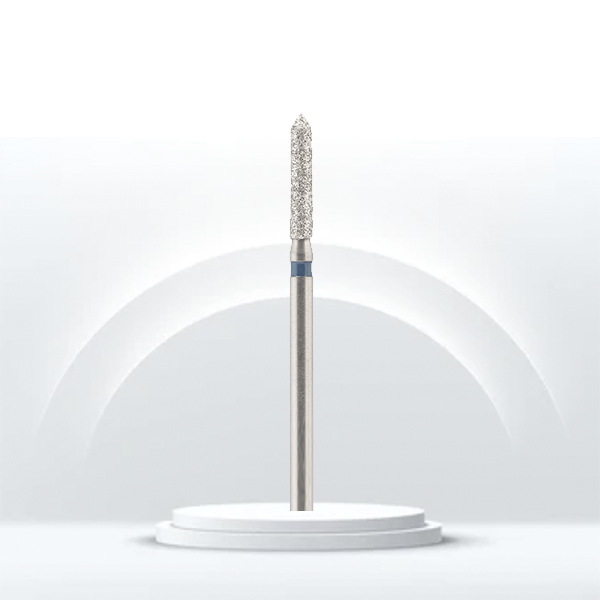 Fresa cilíndrica puntiaguda diamante