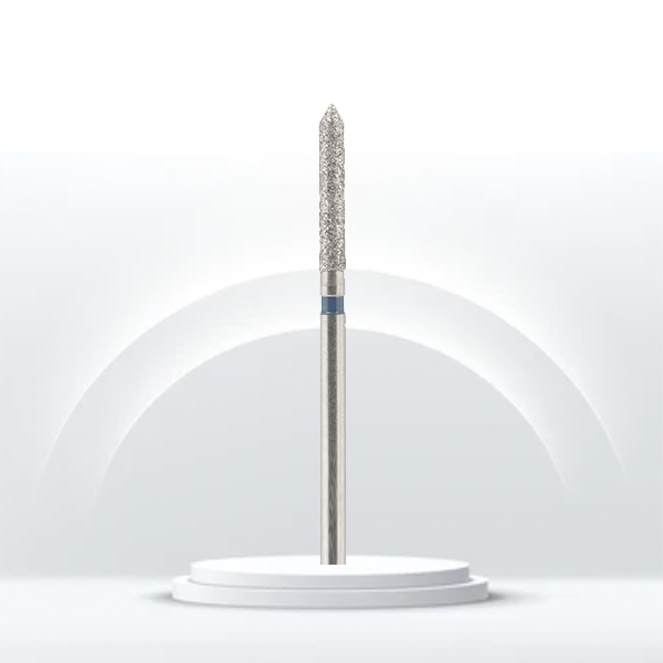 Fresa cilíndrica puntiaguda diamante