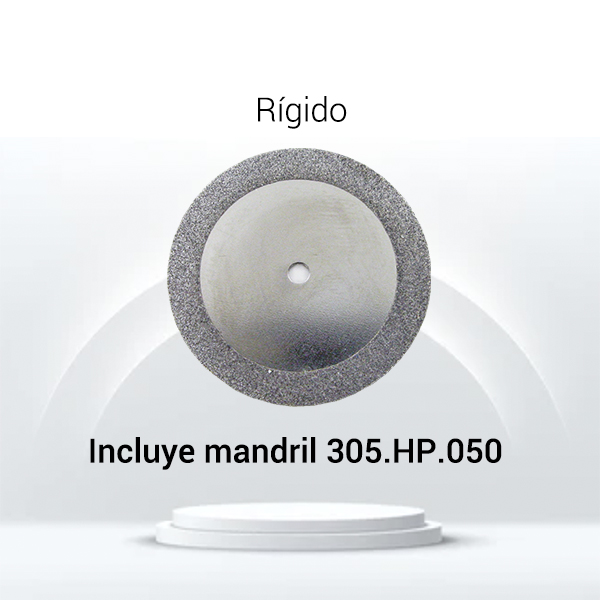 Disco rígido diamante en el borde L. 0.45mm