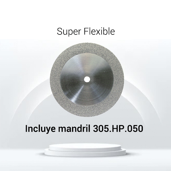 Disco superflexible de diamante en el borde L. 0.25mm 