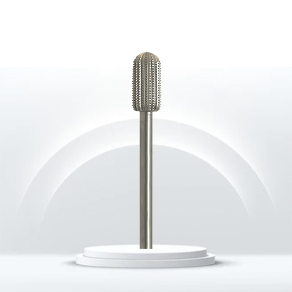 Fresa cilíndrica estriada chamfer diamante