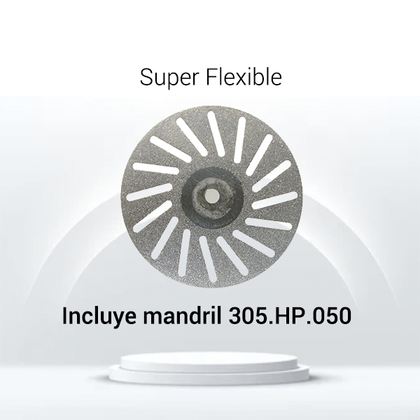 Disco superflexible diamante ventiladoL. 0,2mm