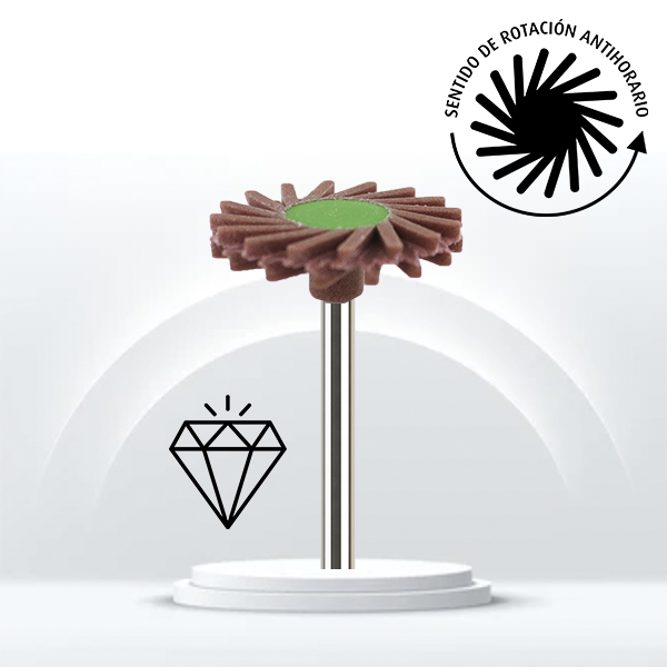 Pulidor Swivel para Di-Silicato medio