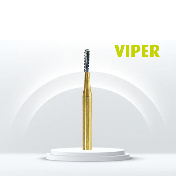 Fresa carburo Viper cilíndrica punta redondeada para cortar metal